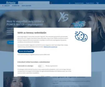 Amway.hu(Amway Magyarország) Screenshot