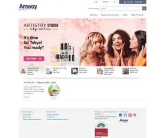 Amway.si(Amway Slovenia) Screenshot
