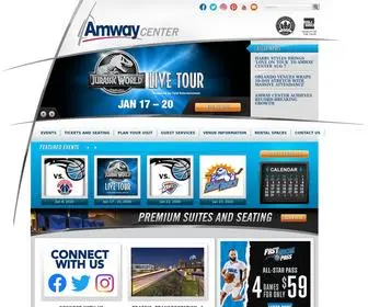 Amwaycenter.com(Amway Center) Screenshot