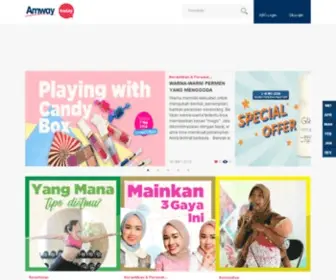 Amwaytoday.co.id(Amway Today Indonesia) Screenshot