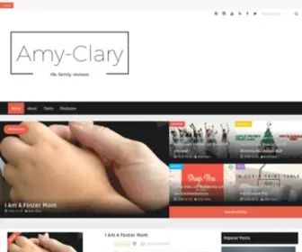 Amy-Clary.com(Amy Clary) Screenshot