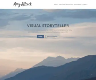 Amyallcock.com(Visual Storyteller interested in ways of seeing and ways of being) Screenshot