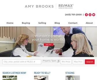 Amybrooks.ca(Amy Brooks) Screenshot