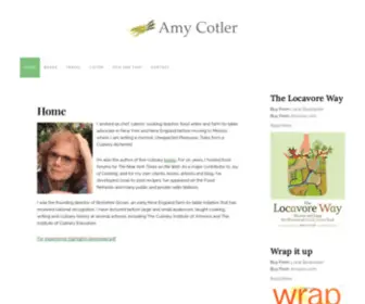 Amycotler.com(Amy Cotler) Screenshot