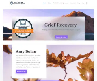 Amydolan-Griefrecoverymentor.com(Grief Recovery) Screenshot