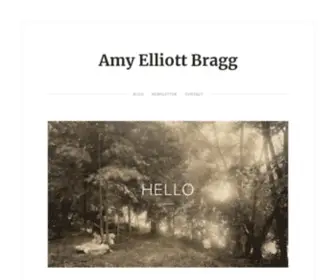 Amyelliottbragg.com(Amy Elliott Bragg) Screenshot