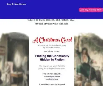 Amyemackinnon.com(Teaching) Screenshot