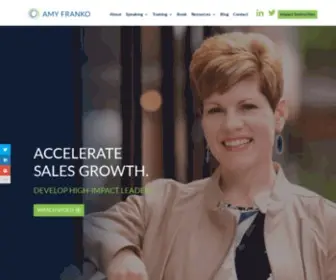 Amyfranko.com(Online Sales Training) Screenshot