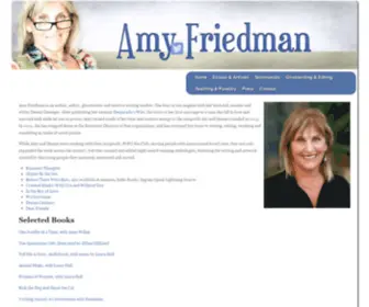 Amyfriedman.net(Amy Friedman) Screenshot