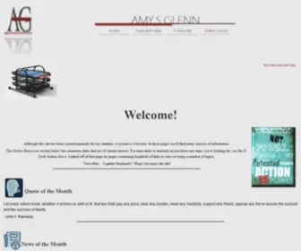 Amyglenn.com(AMY S) Screenshot