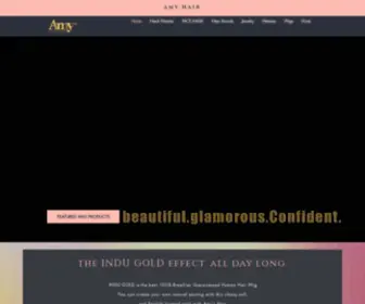 Amyhair.com(Hair Products) Screenshot