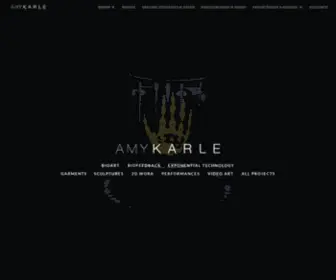 Amykarle.com(Amy Karle) Screenshot