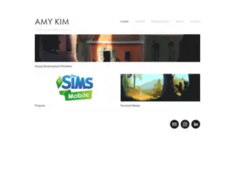 Amykimworks.com(Amy Kim) Screenshot