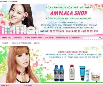 Amylalashop.com(AmyLala Shop Công Ty TNHH TM) Screenshot