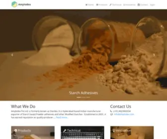 Amylodex.com(Amylodex) Screenshot
