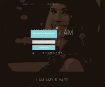 Amyrivard.com(Amy Rivard Music) Screenshot