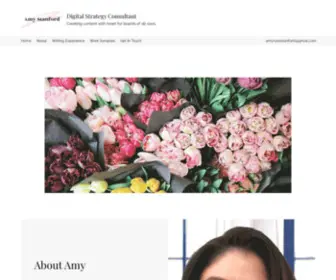 Amyrstanford.com(Amy Stanford) Screenshot