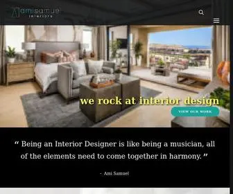 Amysamuelinteriors.com(Ami Samuel Interiors) Screenshot