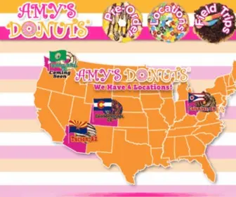 Amysdonuts.com(Amy's Donuts) Screenshot