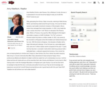 Amysellskingman.com(Amy Kleefisch I Listing Specialist) Screenshot
