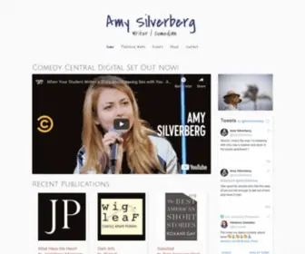 Amysilverberg.com(Amy Silverberg) Screenshot