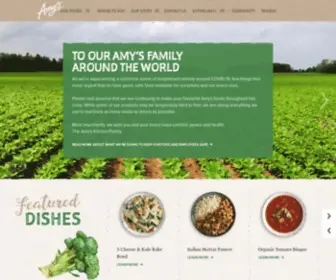 Amyskitchen.ca(Amy's Kitchen) Screenshot