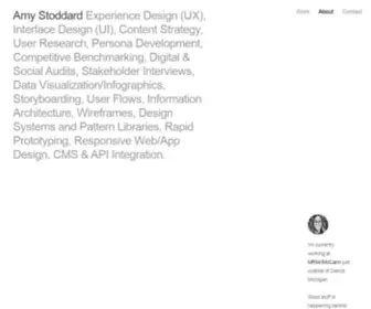 Amystoddard.com(Amystoddard) Screenshot