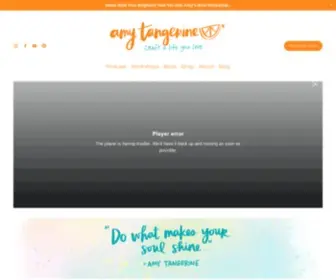 Amytangerine.com(Amy Tangerine) Screenshot