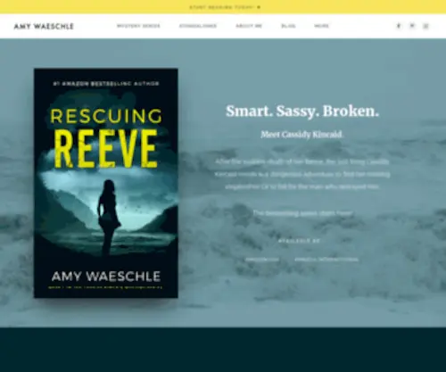 Amywaeschle.com(Amy Waeshchle) Screenshot