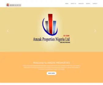 Amzakproperties.com(AMZAK PROPERTIES) Screenshot