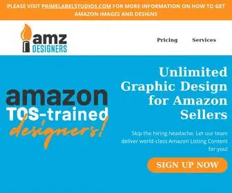 Amzdesigners.com(Unlimited Graphic Design for Amazon Sellers) Screenshot