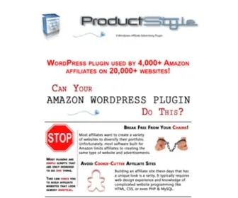 AMZPS.com(Product Style Amazon Wordpress Plugin for Affiliates) Screenshot