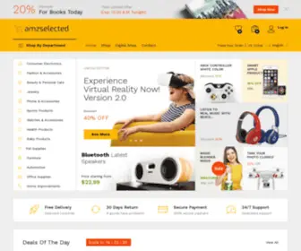 Amzselected.com(Buy Best Discounted Products Online) Screenshot