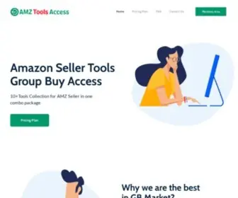Amztoolsaccess.com(Best Group Buy Service for Amazon Seller Tools. You can say that AMZ Tools Access) Screenshot