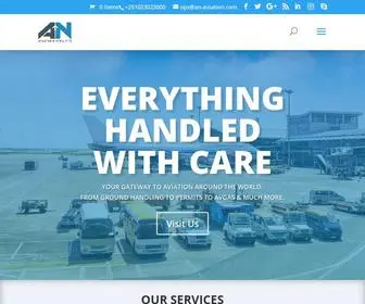 AN-Aviation.com(AN Aviation Services in Egypt) Screenshot