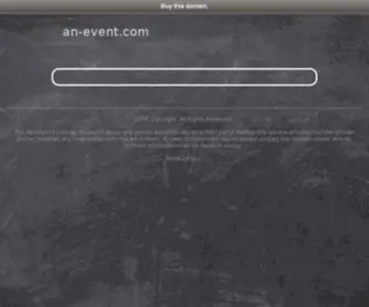 AN-Event.com(An Event Management Malaysia) Screenshot