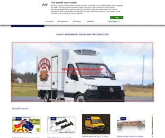 AN-Modeltrucks.com(Model trucks) Screenshot