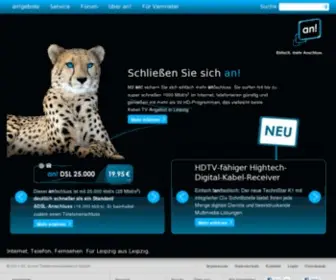 AN.de(Internet, Telefon, Fernsehen) Screenshot