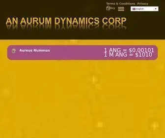 AN.gold(Quantum Computing Aurum Dynamics Corporation) Screenshot