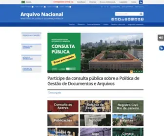 AN.gov.br(AN) Screenshot