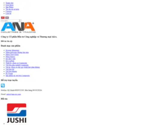 Ana-JSC.com(Công) Screenshot