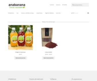 Anabanana.gt(Tienda saludable) Screenshot