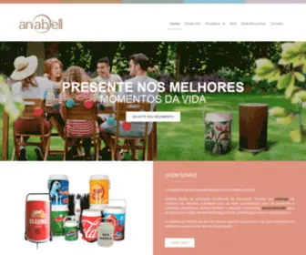 Anabell.com.br(O mais tradicional fabricante de coolers do Brasil) Screenshot