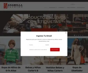 Anabellafashion.com(Ventas al por Mayor) Screenshot