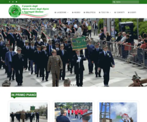 Anabiella.it(ASSOCIAZIONE NAZIONALE ALPINI) Screenshot