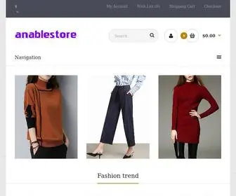 AnableStore.com(Anablestore Store) Screenshot