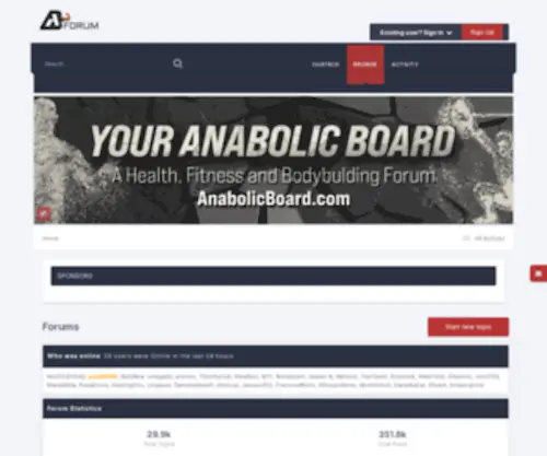 Anabolicboard.com(AB Forum) Screenshot