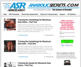 Anabolicsecrets.com(Blog) Screenshot