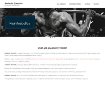 Anabolicsteroids.biz(Anabolic steroids store for bodybuilders. Buy steroids online from legal steroid suppliers of) Screenshot