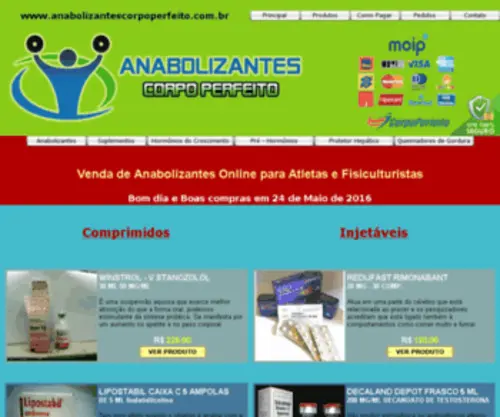Anabolizantesonline.com.br(Winstrol, Deca, Testoterona, Anabolizantes, anabolizante, ciclo de anabolizante, venda de anabolizante, esteroide) Screenshot